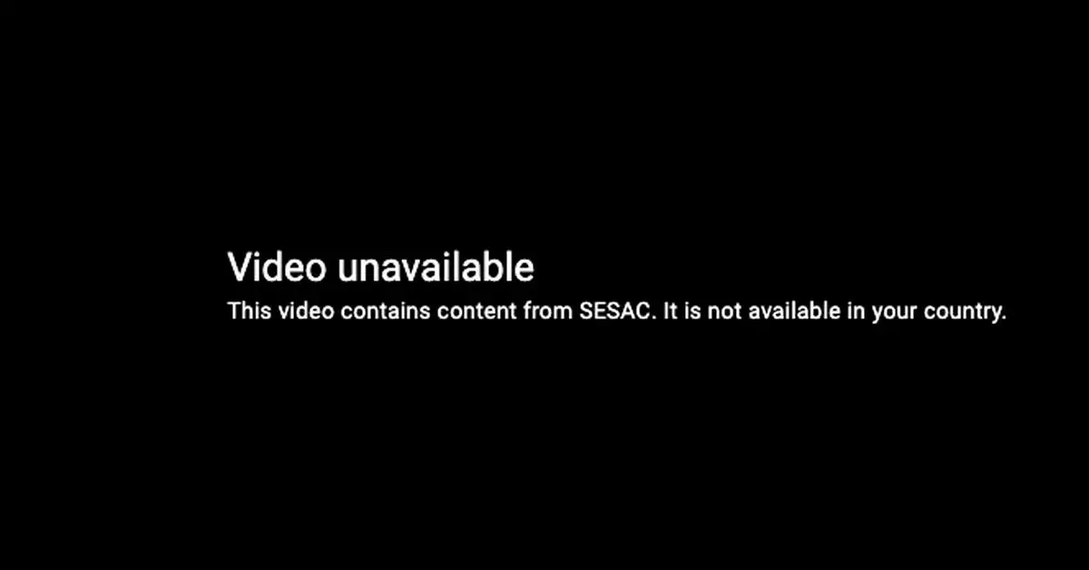 The Unforeseen Void in YouTube’s Music Library: SESAC-Related Restrictions Explained