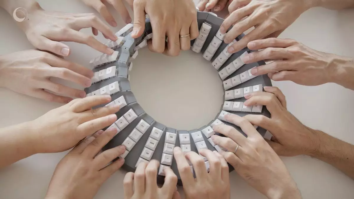 The Pioneering Vision of Google Japan: A Mobius Strip Keyboard That Flips Convention