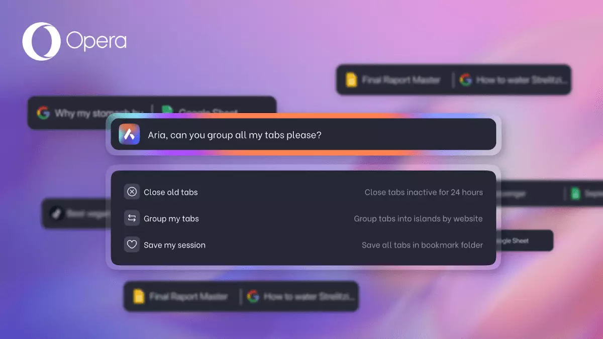 Revolutionizing Browsing: Opera’s AI Tab Management