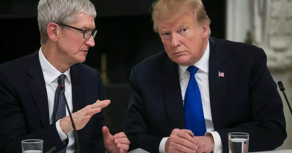 The Intersection of Technology and Politics: Tim Cook’s Strategic Dinner with Trump